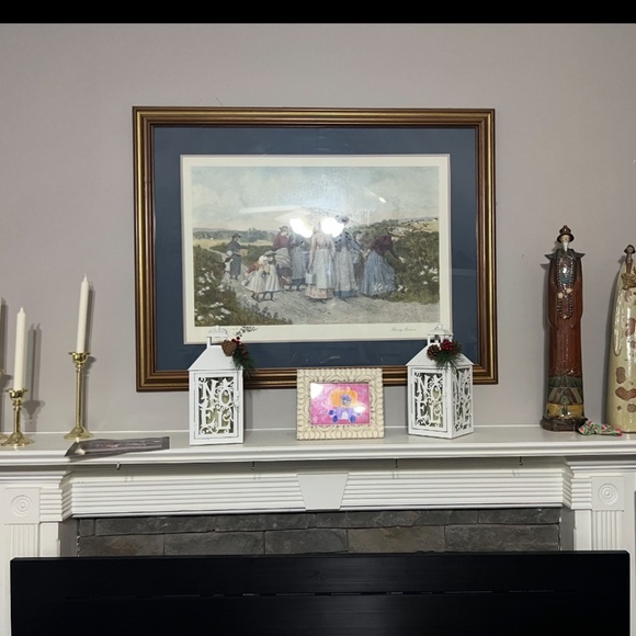 Berry Pickers by Jennie Augusta Brownscombe- signed